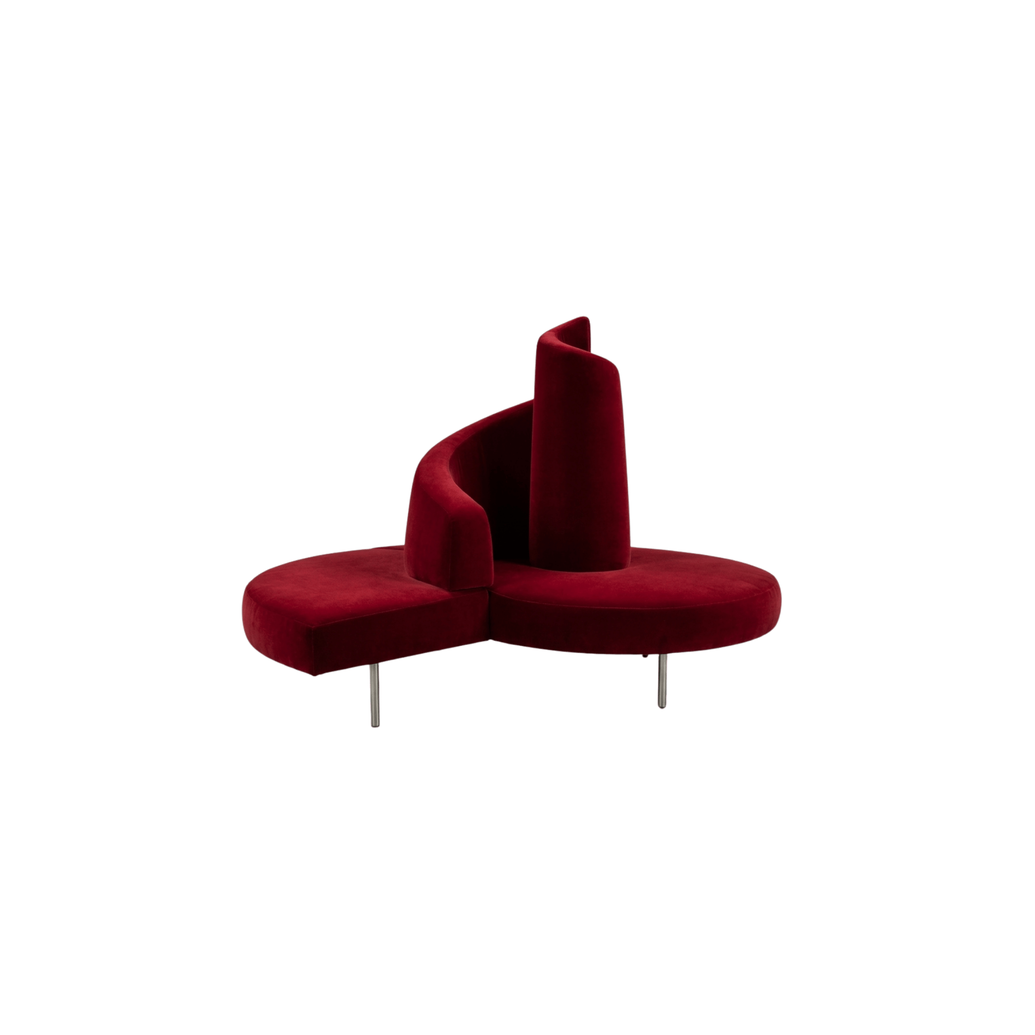 Star Trek Möbel – Tatlin Spiral Sofa von Mario Cananzi und Roberto Semprini